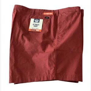 DOCKERS ULTIMATE SHORT- supreme flex -Spiced Apple Red- Size 50